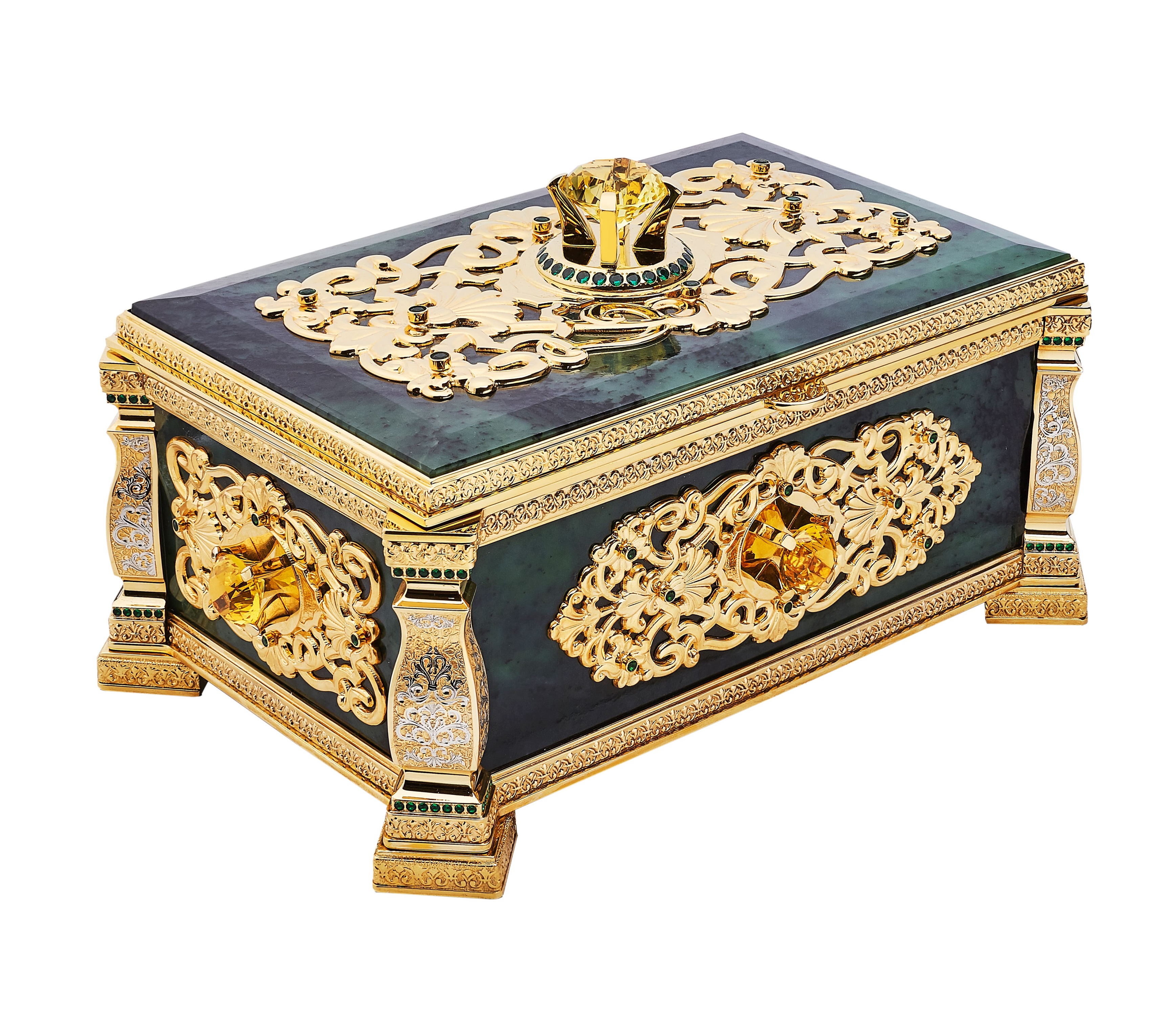 Шкатулка "Мелодия нефрита"