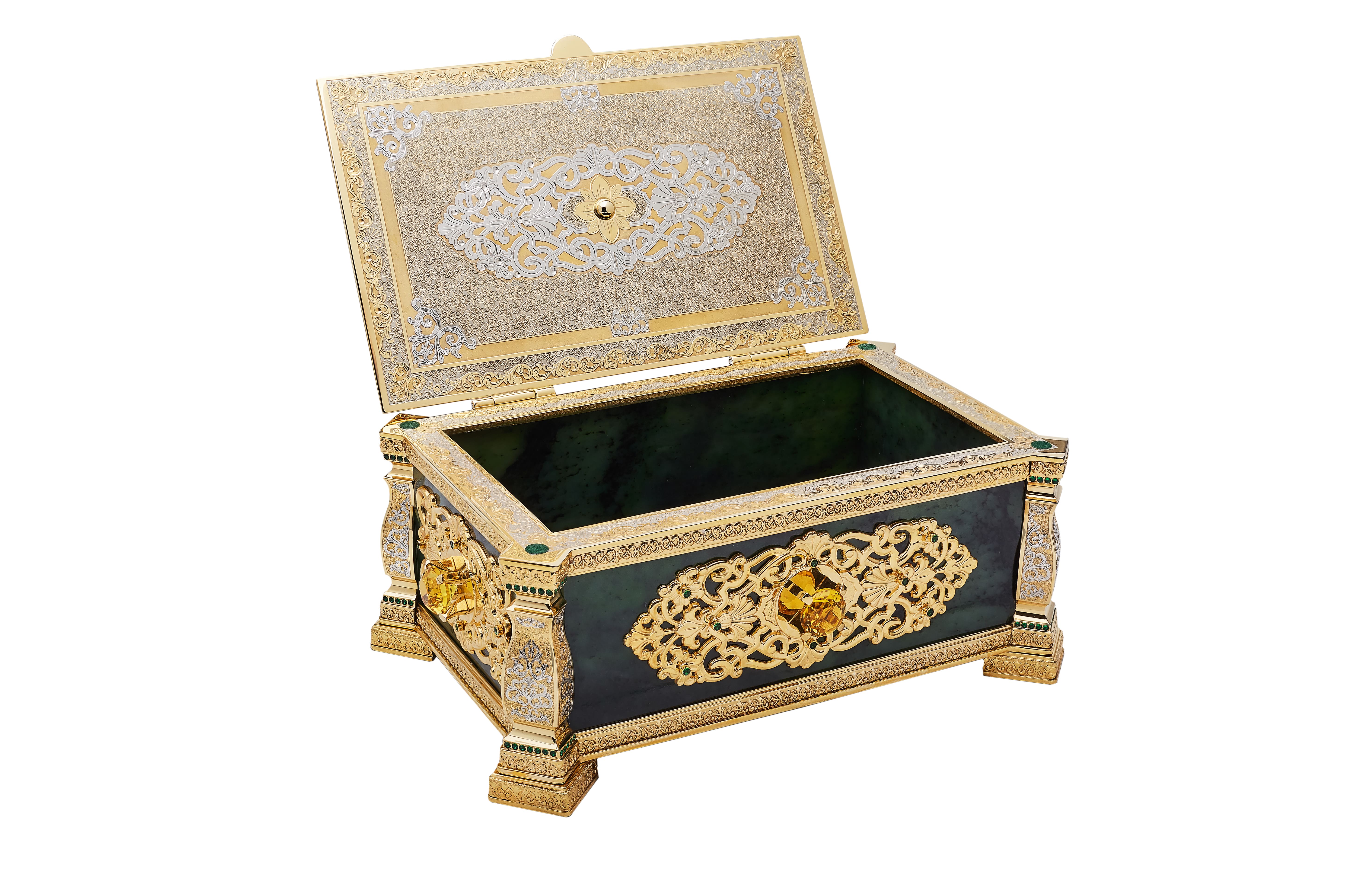 Шкатулка "Мелодия нефрита"