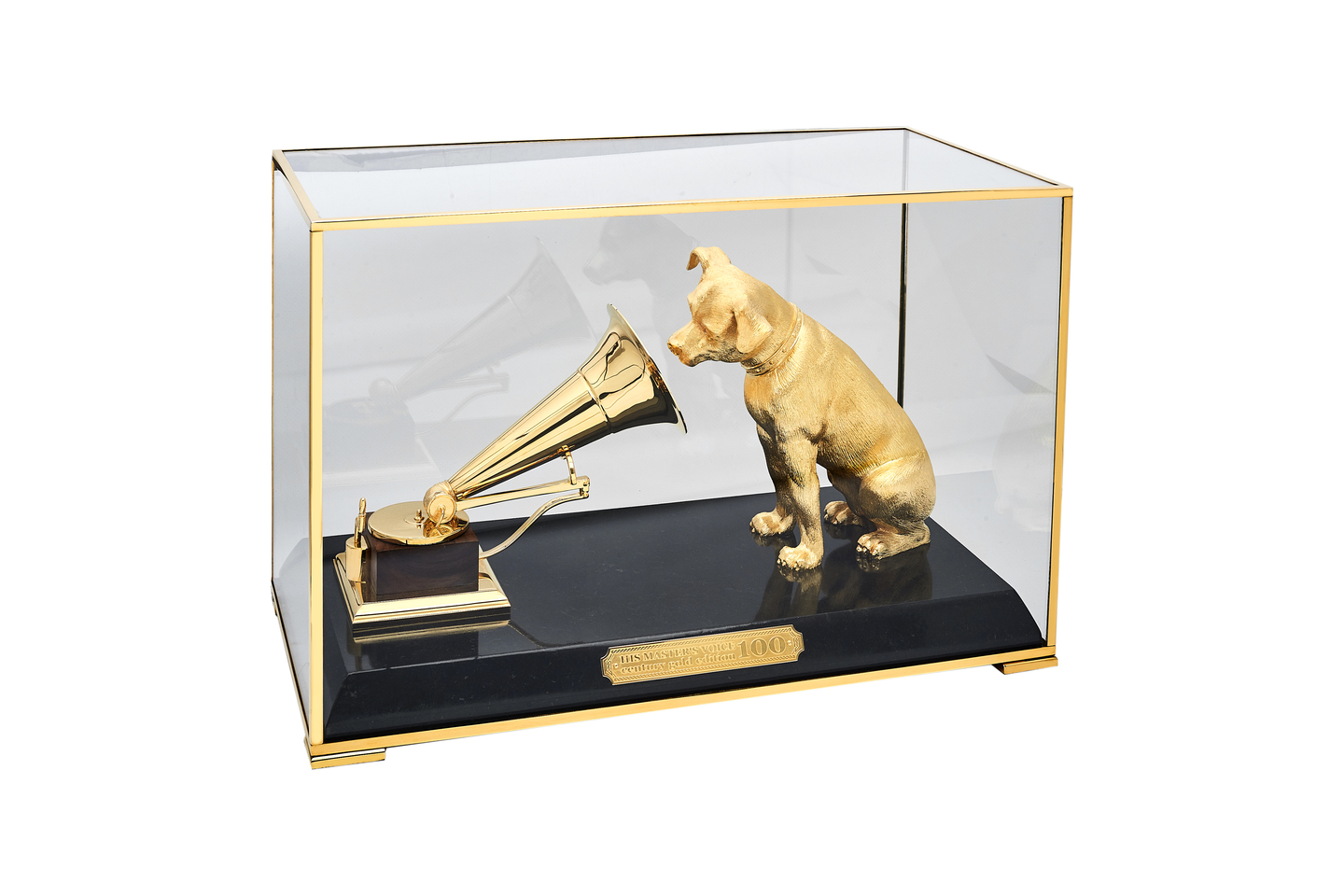 Настольная композиция «Собачка Ниппер»