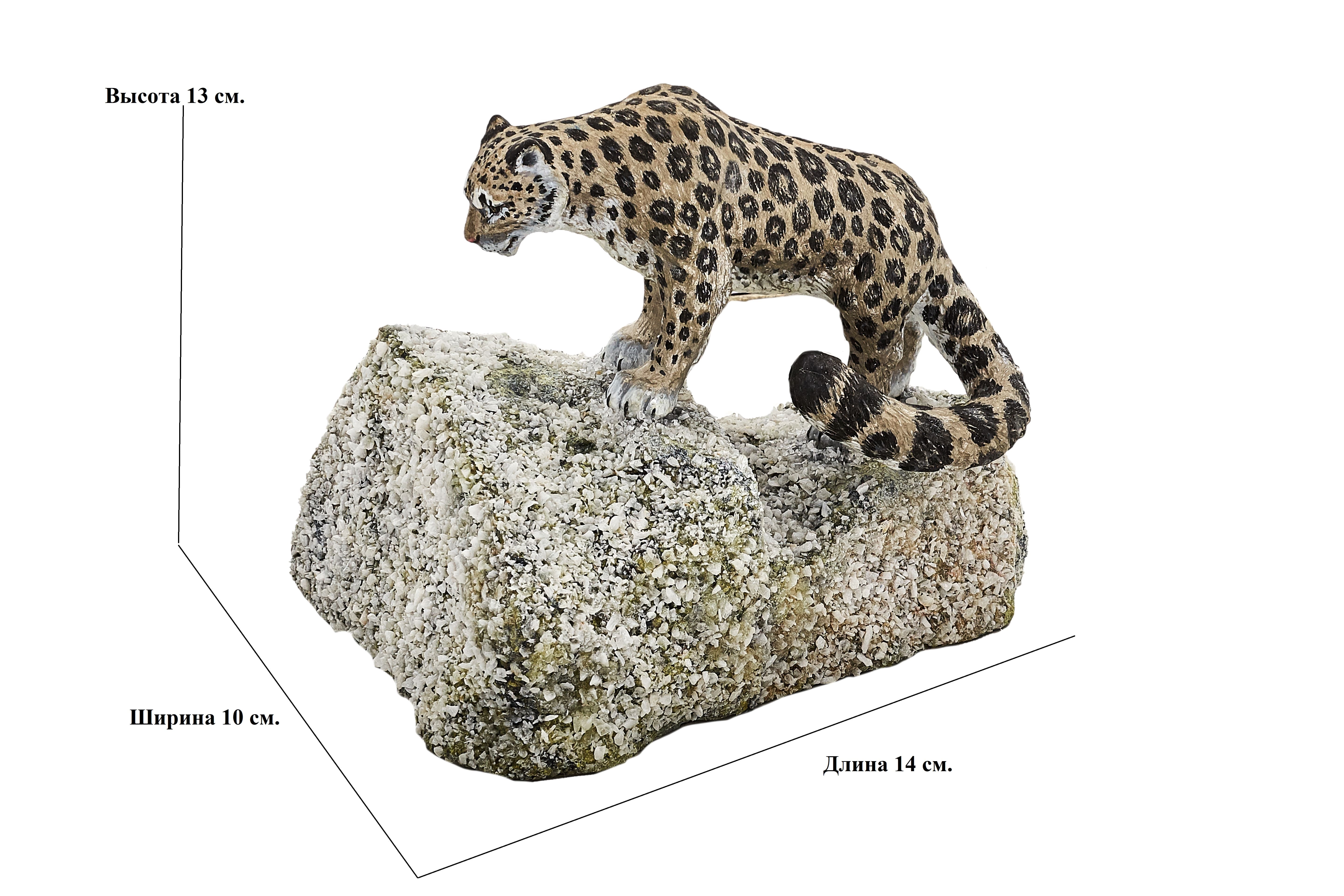 Скульптура " Снежный барс" малый