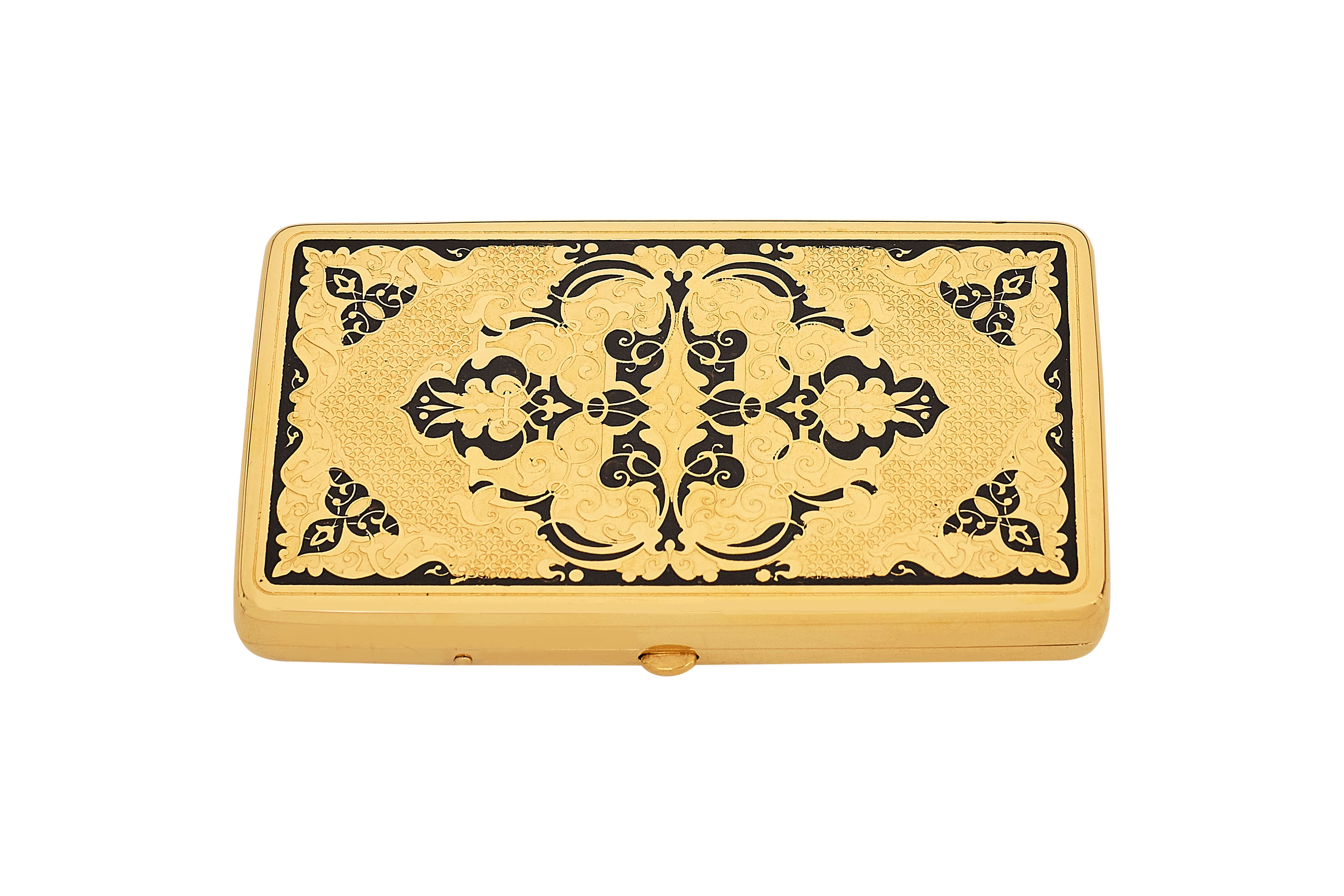 Портсигар "Черное золото"