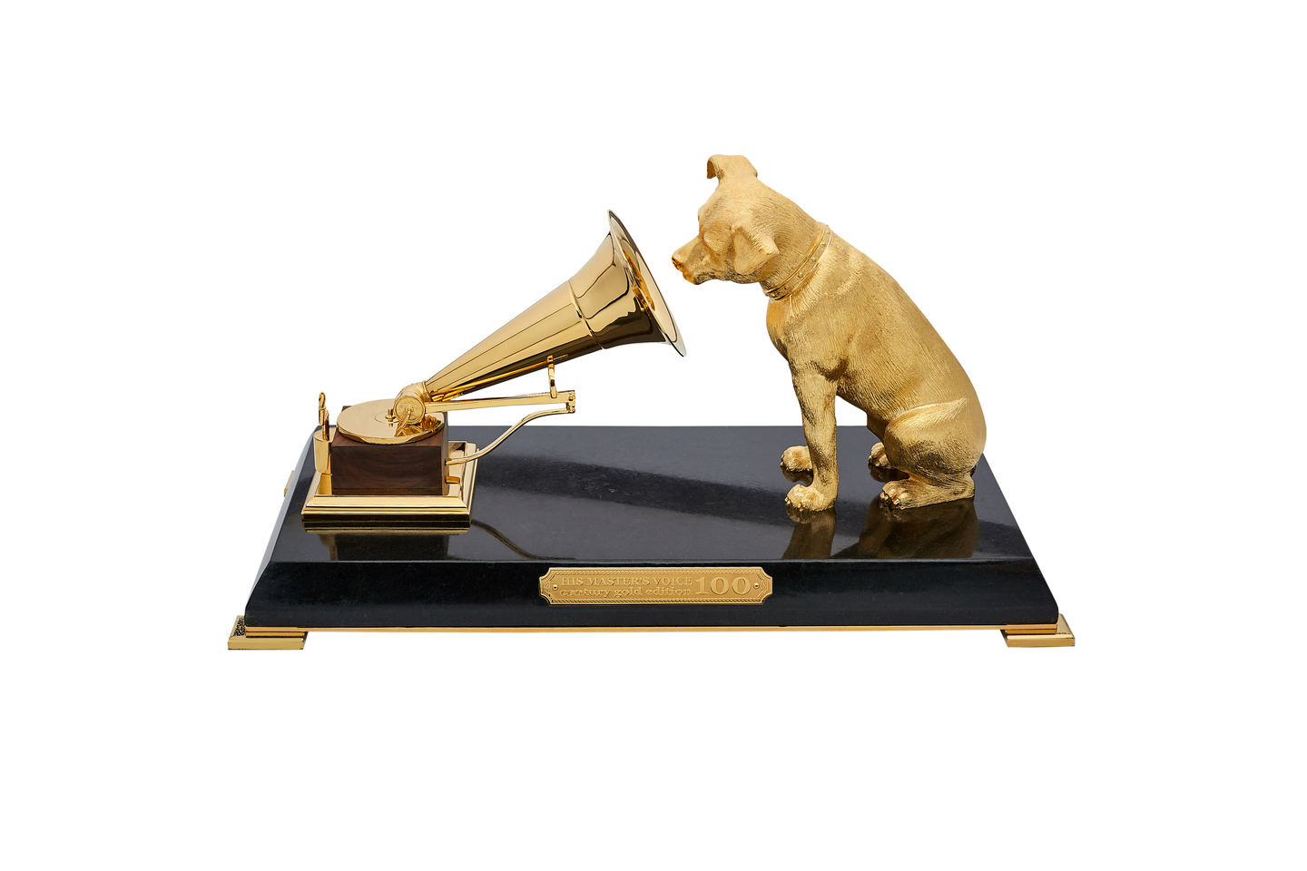 Настольная композиция «Собачка Ниппер»