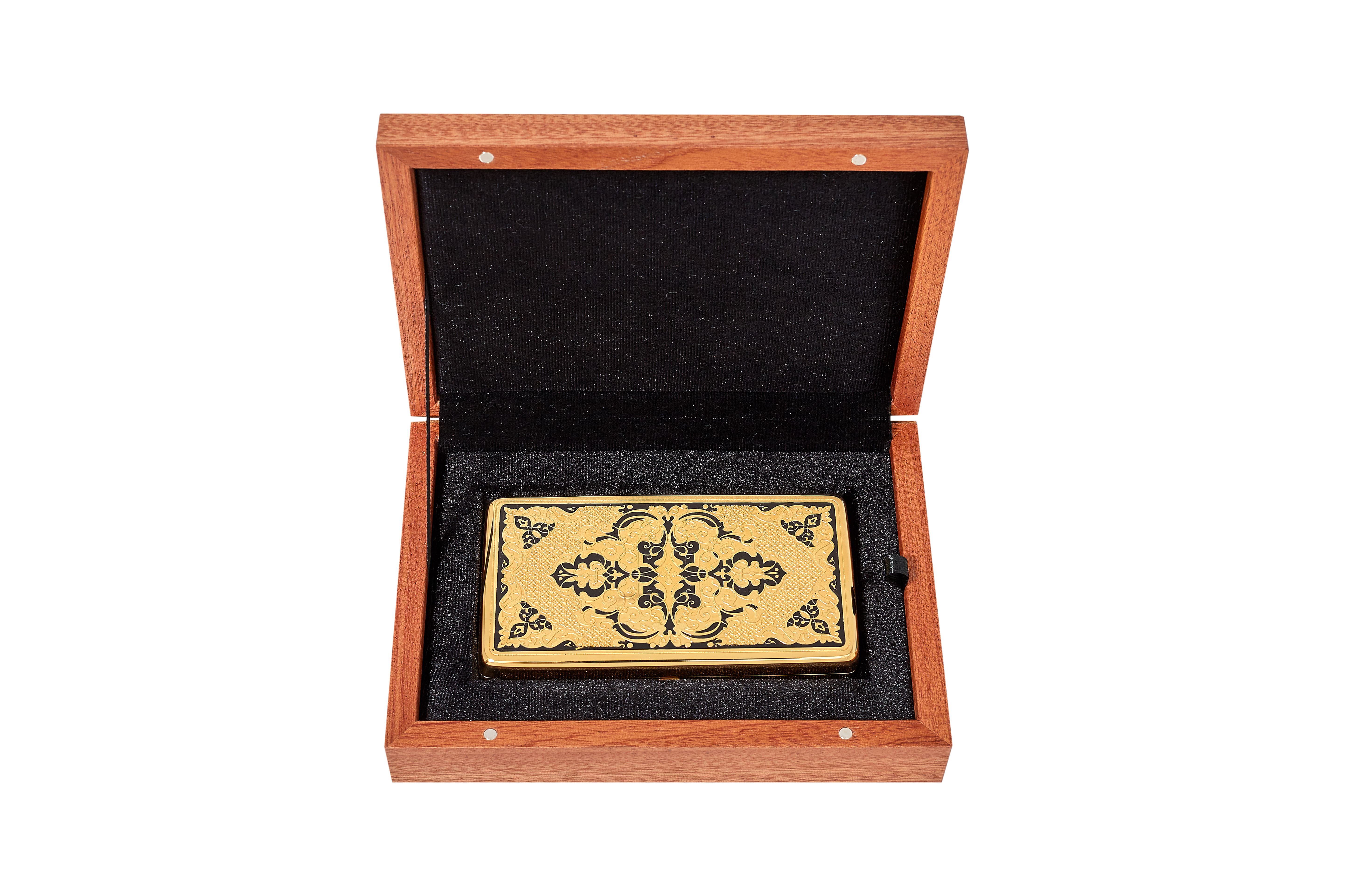 Портсигар "Черное золото"