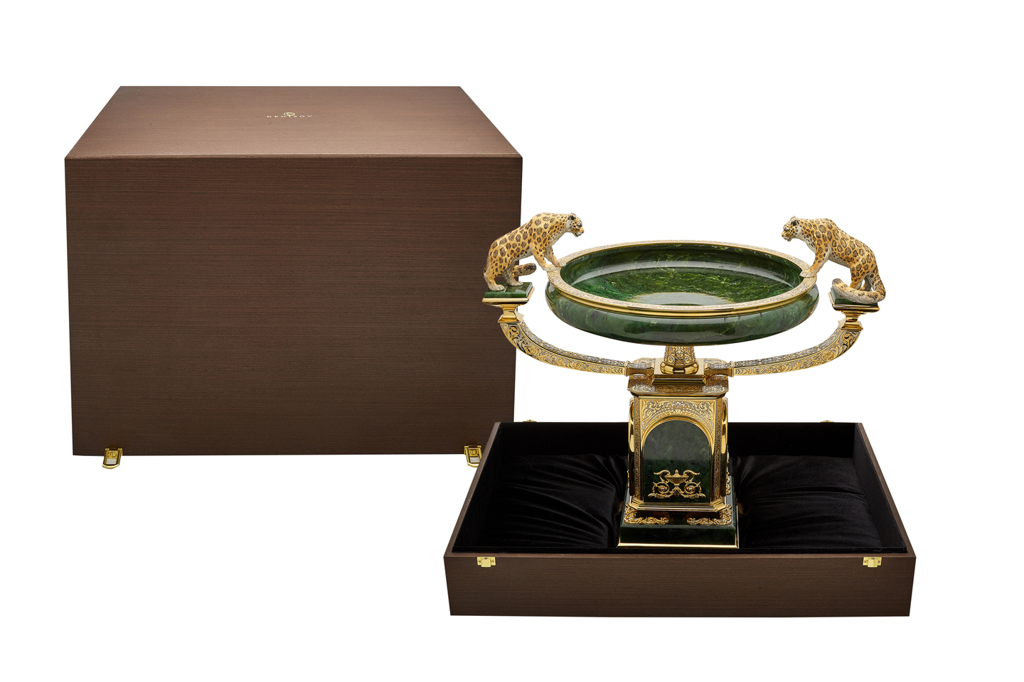 Ваза «Снежные барсы»