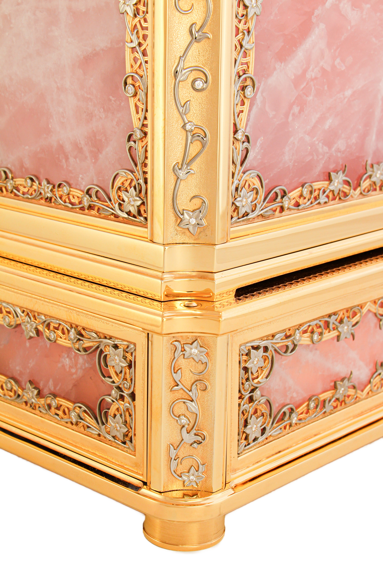 Настольные часы «Роза пустыни»