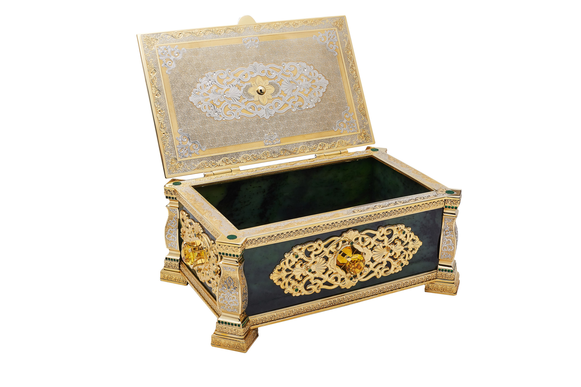 Шкатулка "Мелодия нефрита"