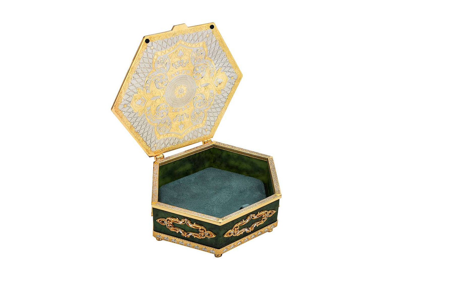 Шкатулка "Нефритовый цветок"