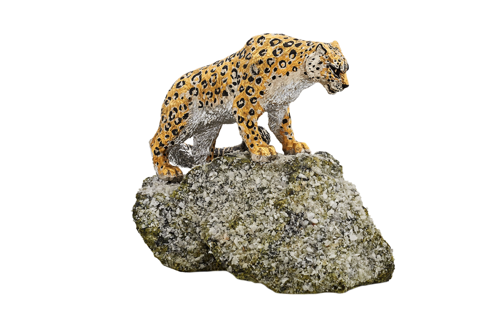 Скульптура " Снежный барс" малый