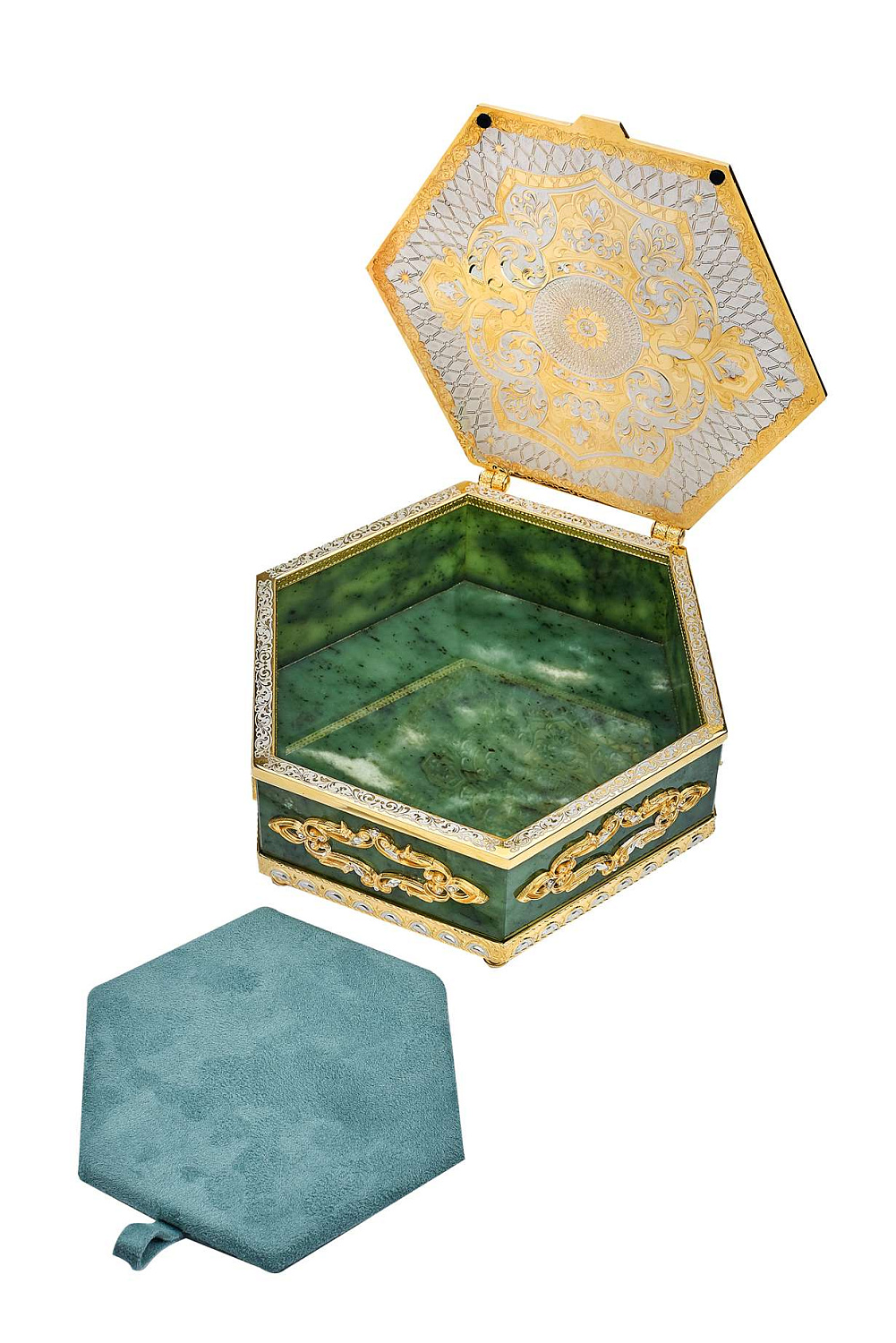 Шкатулка "Нефритовый цветок"