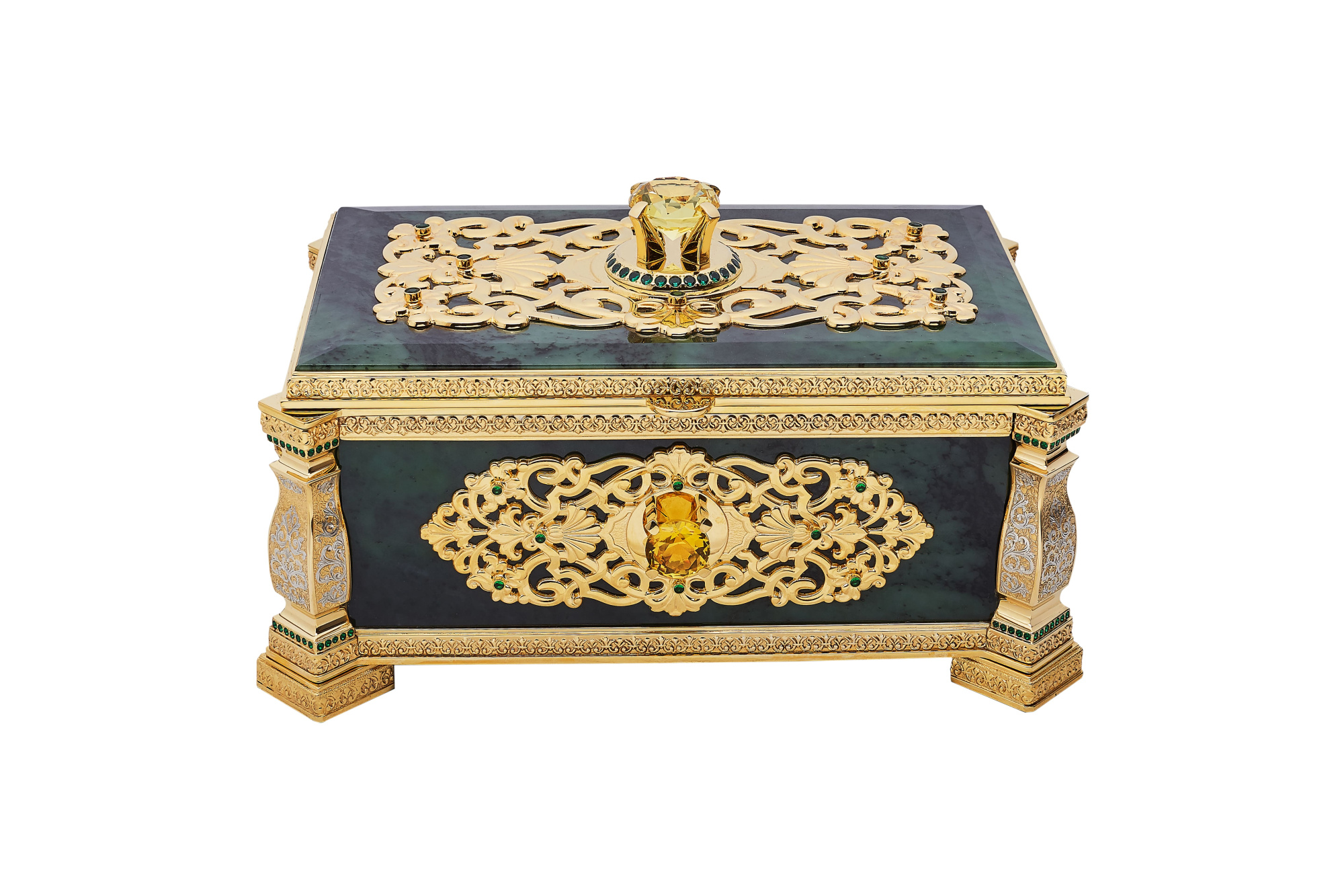 Шкатулка "Мелодия нефрита"