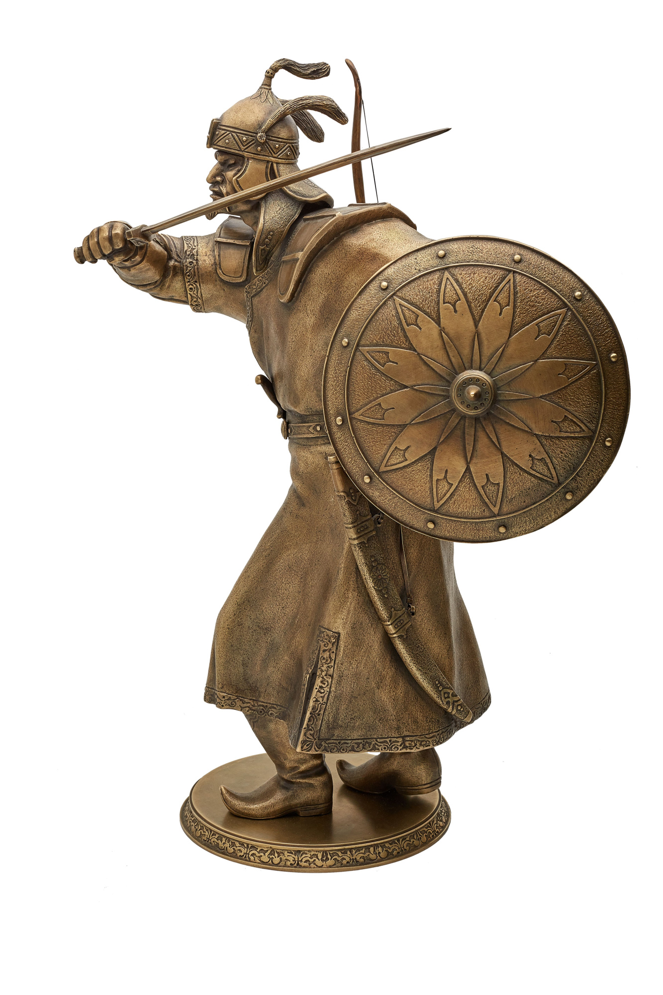 Скульптура " Страж Небесной Степи"