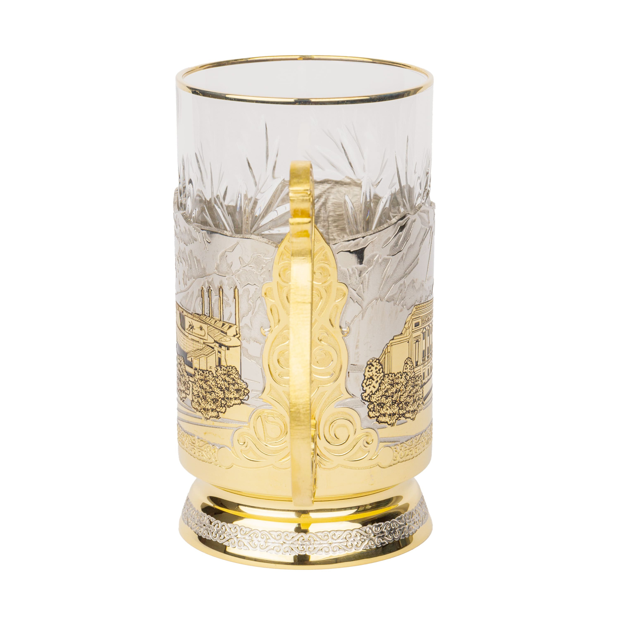 Подстаканник «Достопримечательности Алматы»