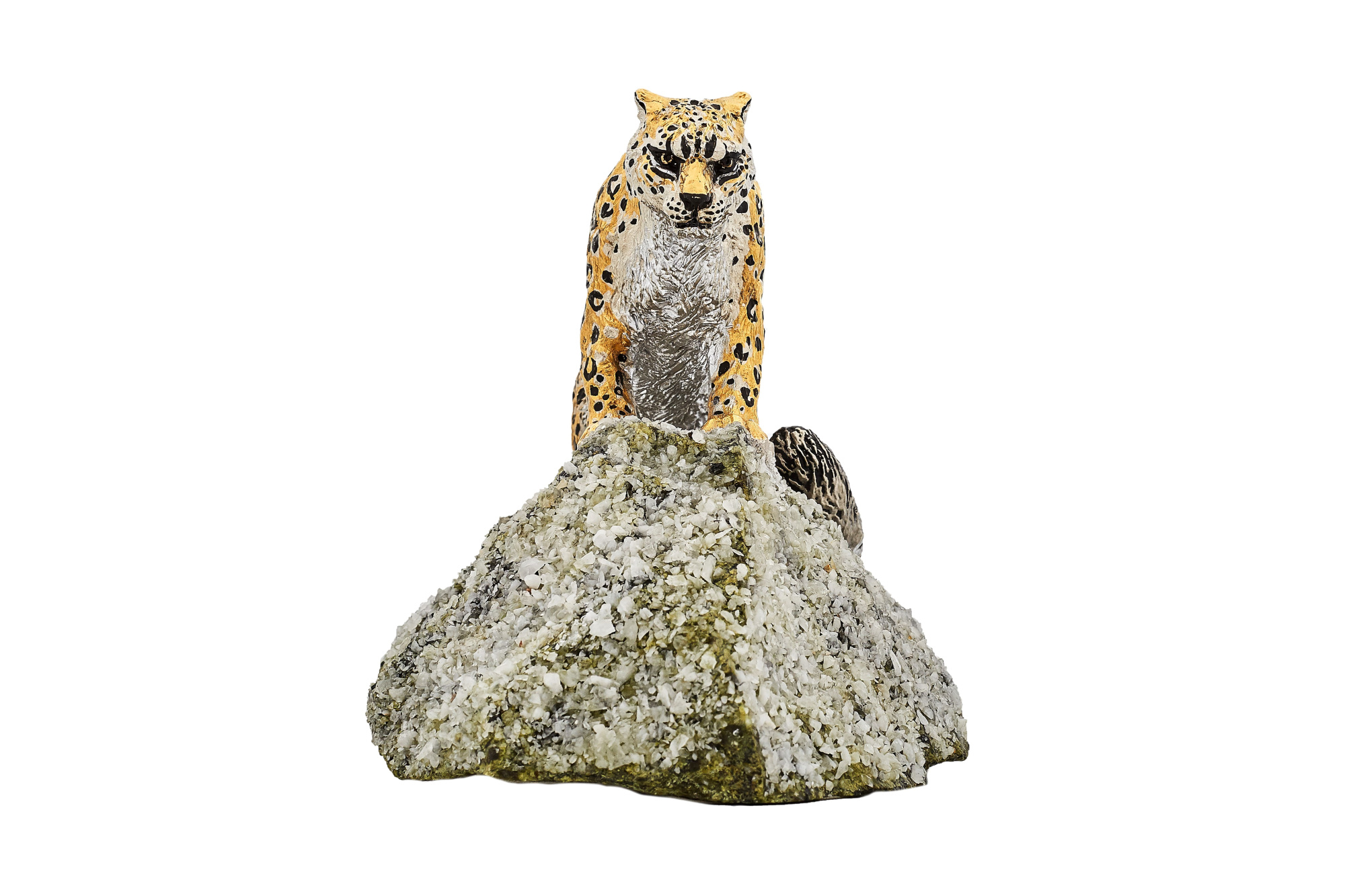 Скульптура " Снежный барс" малый